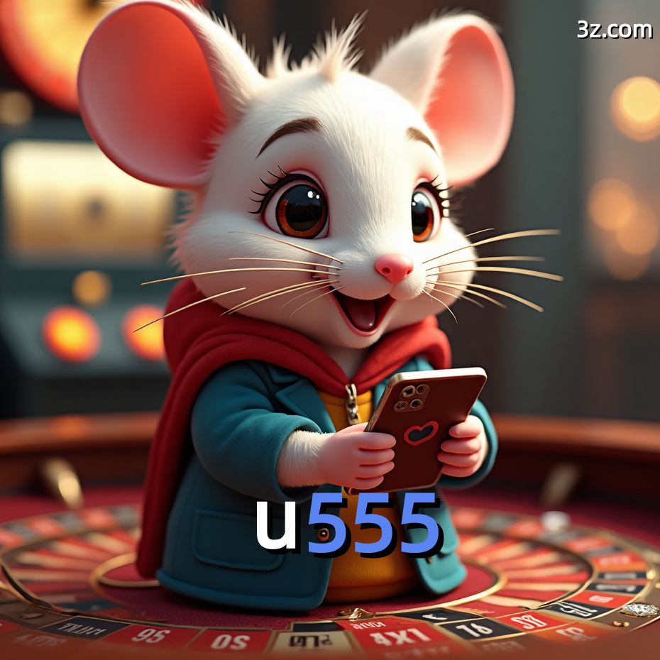 Imagem promocional da u555 mostrando a plataforma e suas vantagens